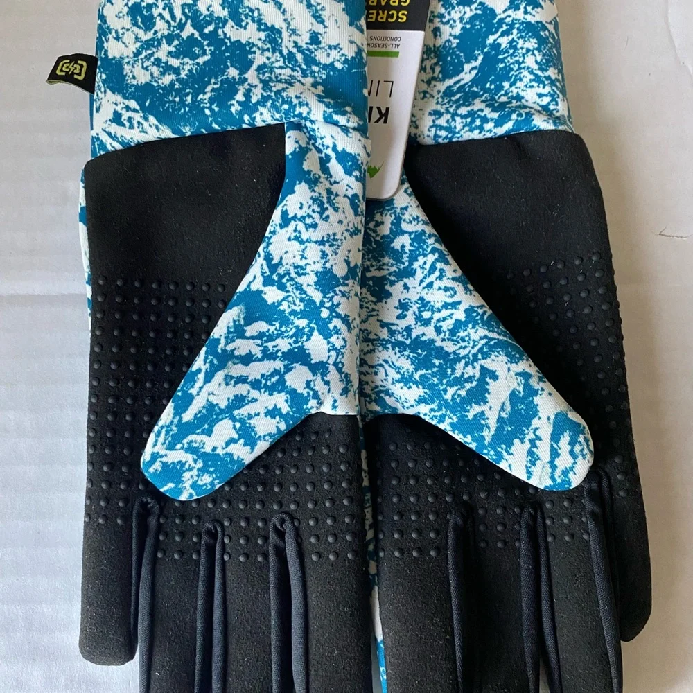 Burton Kids’ Touch N Go Liner Blue Blotto Trees Size Medium New